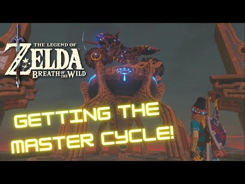 Zelda BOTW - Getting the Master Cycle - The Final Trial - Monk Maz Koshia Boss Fight