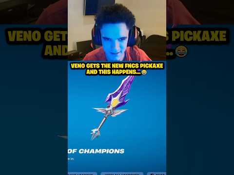 Veno UNLOCKS *NEW* FNCS PICKAXE… 🔥 | #Shorts #Fortnite #Clix #fypシ゚viral