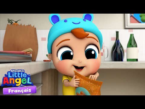 Je veux encore plus de bonbons! | Little Angel | En Francais | Language Learning For Kids
