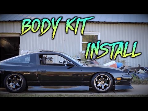 HOW TO BODY KIT | TURBO 240SX BUILD
