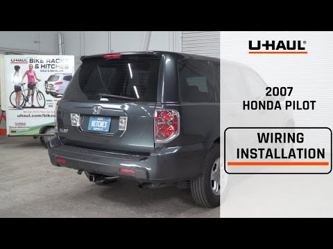 2007 Honda Pilot Trailer Wiring Harness Installation