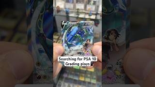 Searching for PSA 10 contenders to get graded #pokemoncards #pokemontcg #pokemoncardcollection