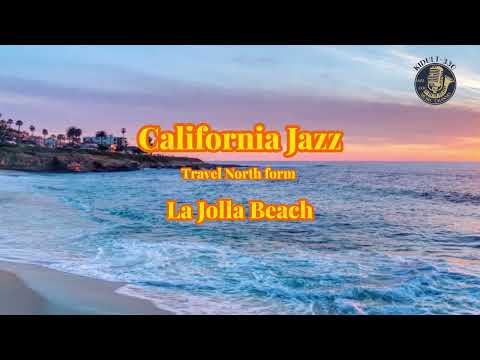 Cool Jazz Music - La Jolla Shores Beach | 쿨재즈 카페음악 공부음악 | Smooth Jazz Piano & Ocean Sounds