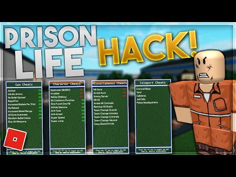 New Free Prison Life Admin Script Roblox Exploit Smotret - omg prison life v2 0 2 mod menu hack