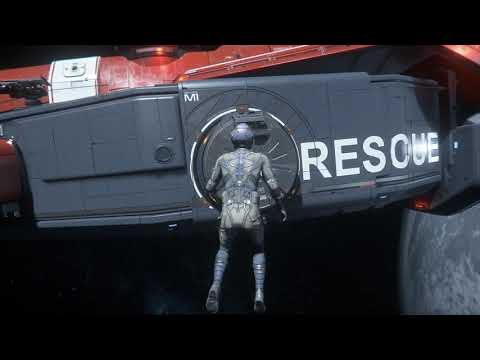 Star Citizen PTU 3.8.1 Cutlass Red an 8 min tour.