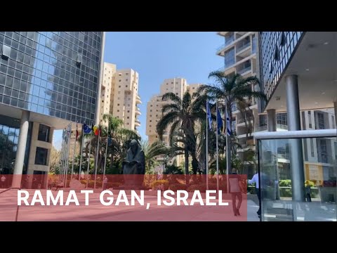 Ramat Gan, Israel - Virtual Walking Tour Around The Bursa (Diamond Exchange Business Center)
