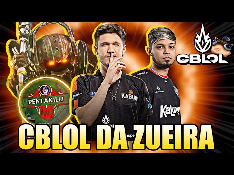 PENTAKILL Milagroso, BUG Inexplicável e PACTO da RED - CBLOL DA ZUEIRA