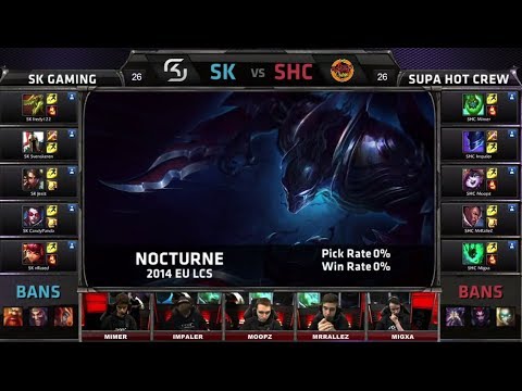 SK Gaming vs Supa Hot Crew | Season 4 EU LCS Spring split 2014 W7D1 G2 | SK vs SHC Full game HD