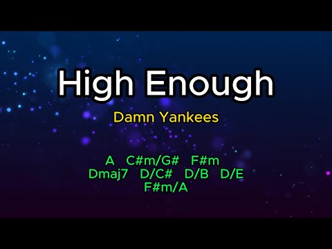 High enough - Damn Yankees