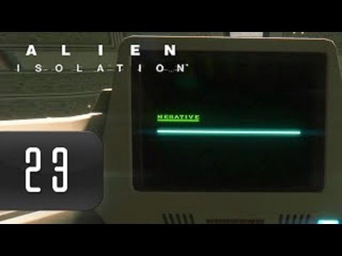 Alien: Isolation [HD/Blind] Playthrough part 23 (Death after Death after Death....)