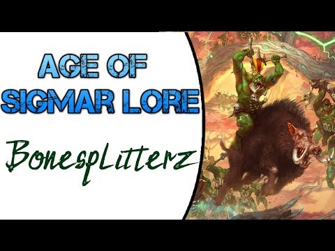 Age of Sigmar Lore: Bonesplitterz: The Feral Realms