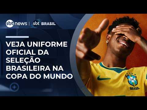 Seleção brasileira divulga nova camisa para a Copa do Mundo