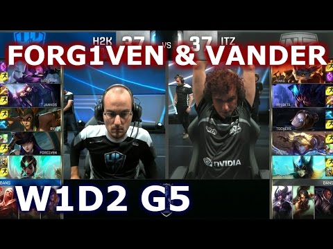 H2K vs ITZ W1D2 - FORG1VEN + VANDER Player Experience Stream | Group C LoL S6 Worlds 2016