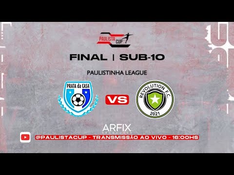 PRATA DA CASA x REVOLUTION - FUTEBOL | SUB 10