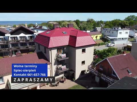 Dom wczasowy "Wiking" w miejscowości Rowy - wirtualny spacer