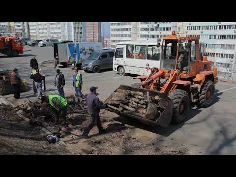 Владивостокцы вышли на субботник.