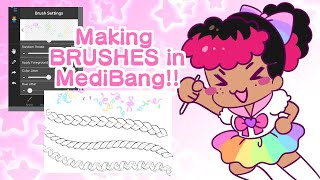 How I Made Brushes In MediBang Paint