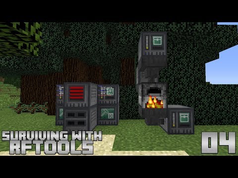 Surviving With RFTools :: E04 - Wireless Storage