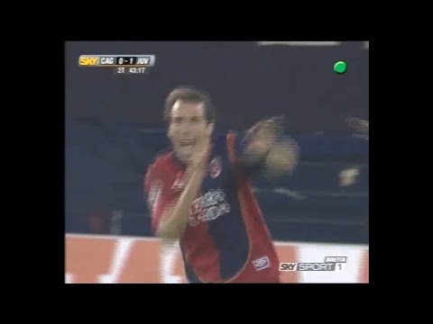 Cagliari - Juventus 1 - 1, 16/01/2005. Gol di Gianfranco Zola. Radiocronaca di Bruno Corda.