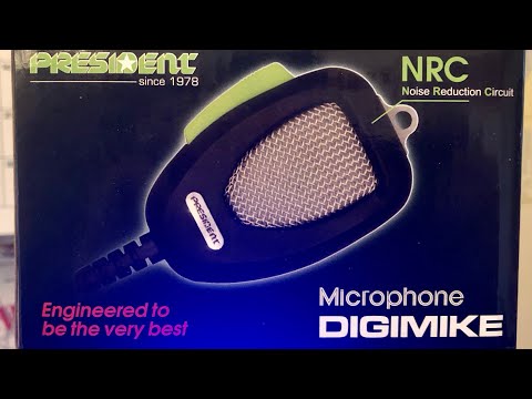 DIGIMIKE TEST! Noise Reduction Circuit Microphone by President Electronics.