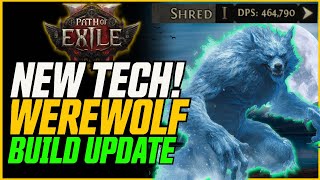 This is HUGE for ALL Wolf Builds!! New Tech // Path of Exile 2 Final Form Werewolf Build Update