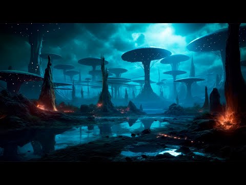 Otherworldly Ambience: Rainfall on an Alien Planet