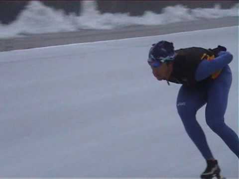 Italian skaters in Inzell