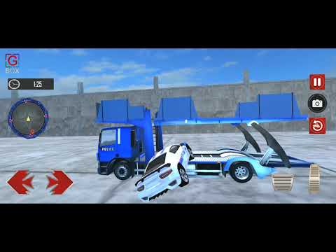Us Police Cop Car Transporter Truck 2019   #1   | Android iOS Gameplay | HD #Police #Truck #Gameplay