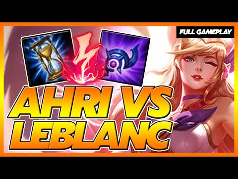 LegitKorea Ahri Vs Leblanc Matchup Gameplay S9