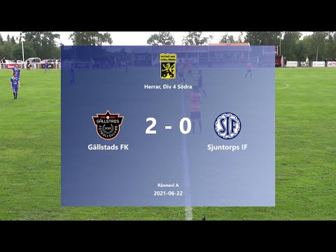 210622 Gällstads FK - Sjuntorps IF, Höjdpunkter
