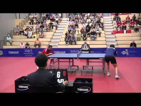 STEN marketing HB Ostrov Havlíčkův Brod - 1  FC Saarbrücken Tischtennis: sestřih