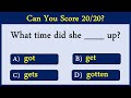 Mixed English Grammar Quiz CAN YOU SCORE 10 10