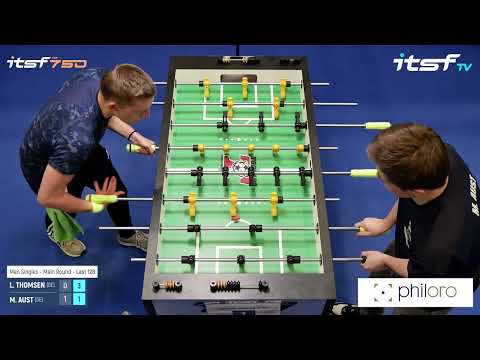 L. Thomsen vs M. Aust - Men Singles - Last 128 - ITSF Philoro German Open