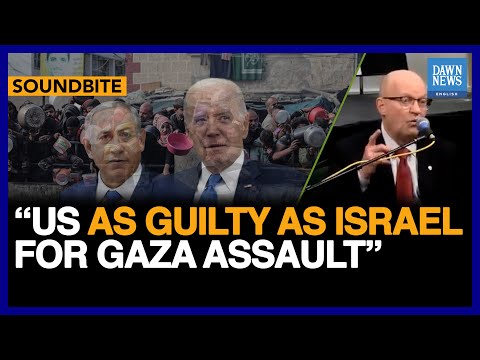 US As Guilty As Israel For Gaza Assault: Colonel Lawrence Wilkerson | Dawn News English