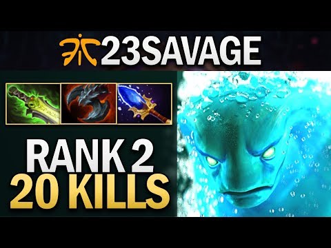 THE GAME THAT FNATIC.23SAVAGE MORPHLING GOT 20 KILLS - DOTA 2 GAMEPLAY