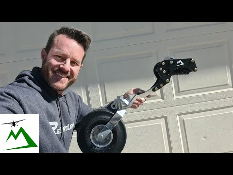 My Custom Tailwheel Suspension is FINISHED!