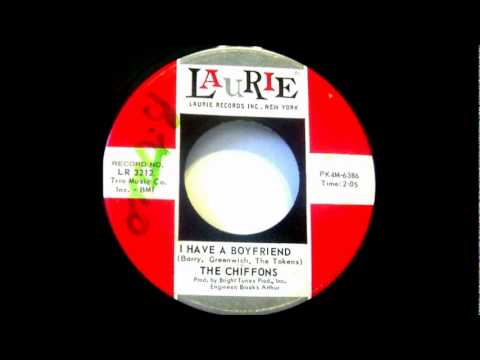 The Chiffons - I  Have A Boyfriend- 1963 45-Laurie Records -- LR 3212.wmv