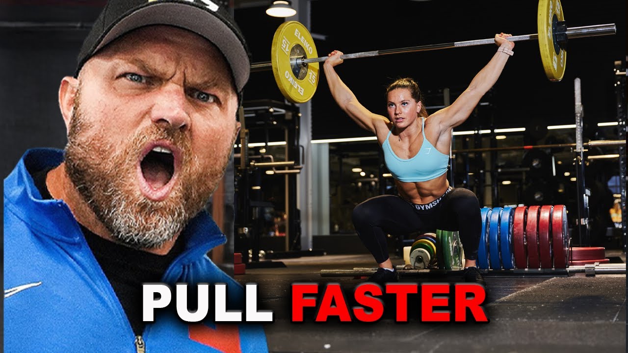 How To Get FASTER Bar Speed For Snatch