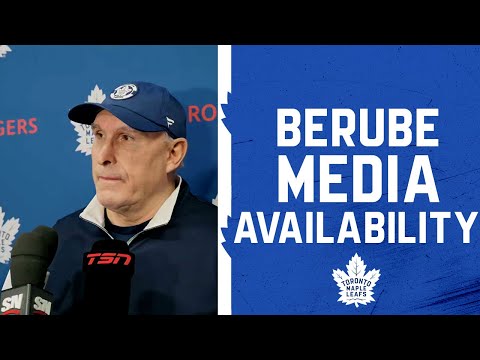 Craig Berube | Pre Game vs Philadelphia Flyers | January 8, 2026