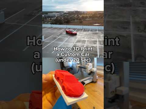 3D Print any Car in 10 seconds