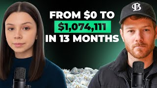 How Claudia Made $1,074,111 In 13 Months From Her Bedroom!