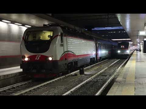 InterCity Notte 1955 departing Roma Termini