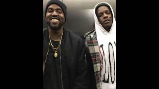 A$AP Rocky x Kanye West - Jukebox Joints OG Snippet #asapmob #asaprocky #kanyewest