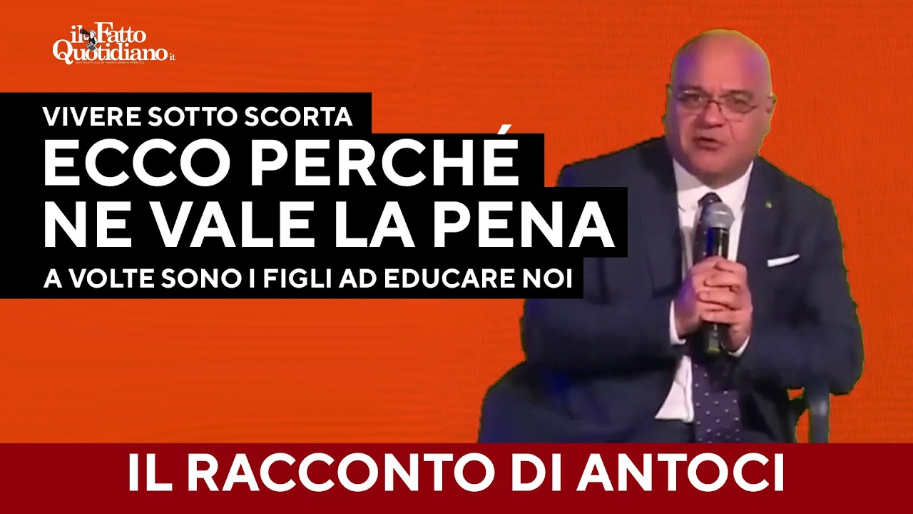 Vita sotto scorta, il racconto di Antoci: "Gli sguardi delle mie figlie mi hanno tolto il sonno"