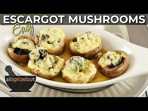 How To Make Escargot Stuffed Mushroom Caps
