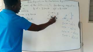 Converting Polar Equation to Cartesian Equation