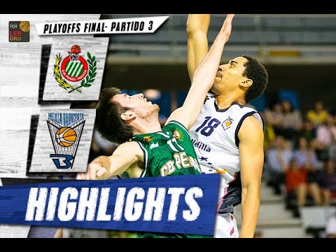 Highlights Peñas Huesca - Club Melilla Baloncesto (FINAL PLAYOFFS - Partido 3)