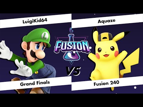 Fusion # 240 - LuigiKid64 (Luigi) [ W ] vs Aquaze (Pikachu) [ L ] - Grand Final