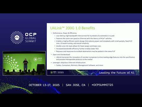 Unleashing AI Scale Up UALink and OCP Collaboration