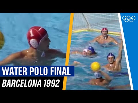 Italy 🇮🇹 vs Spain 🇪🇸 | Full Water Polo Final | Barcelona 1992